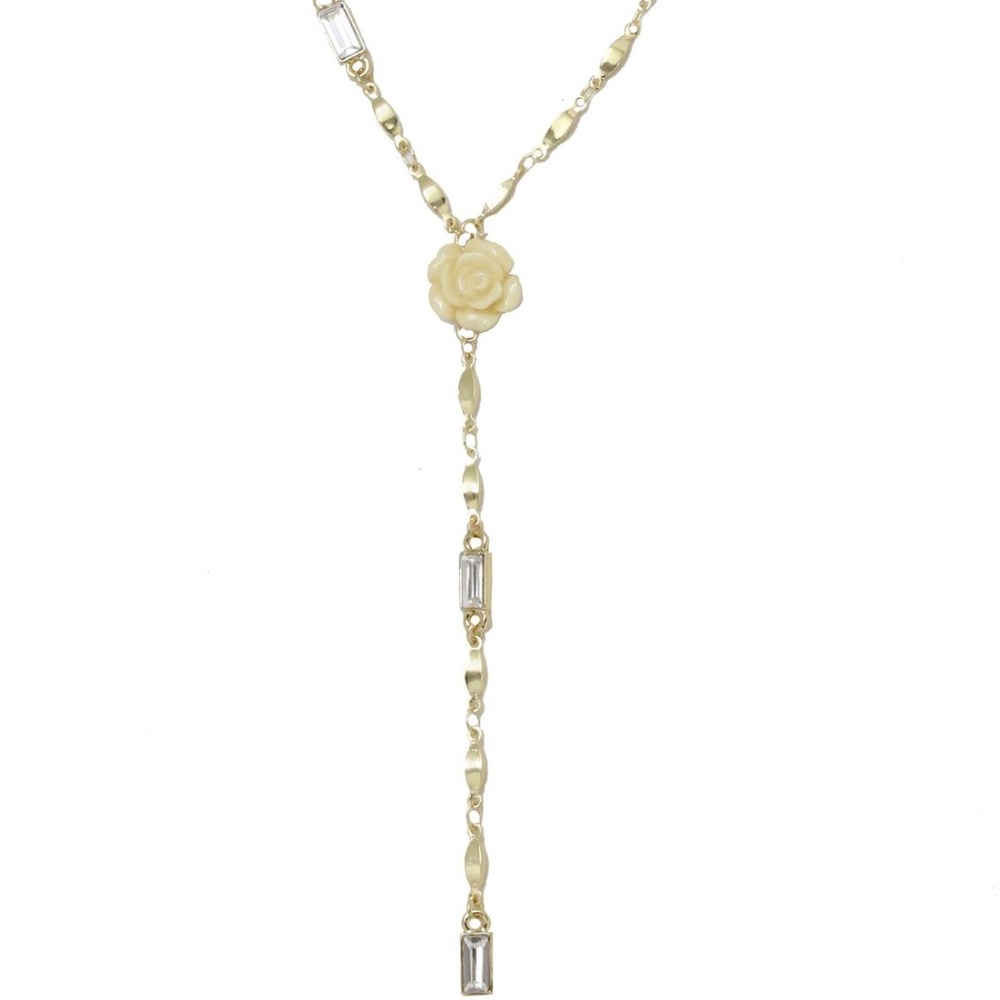 Everything Is Rosie Lariat Necklace